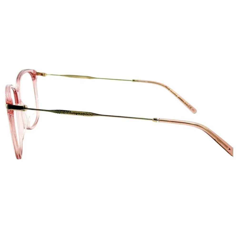 Marc Jacobs Marc 562 Womens Plastic Eyeglass Frame 733 Peach Gold 54-14